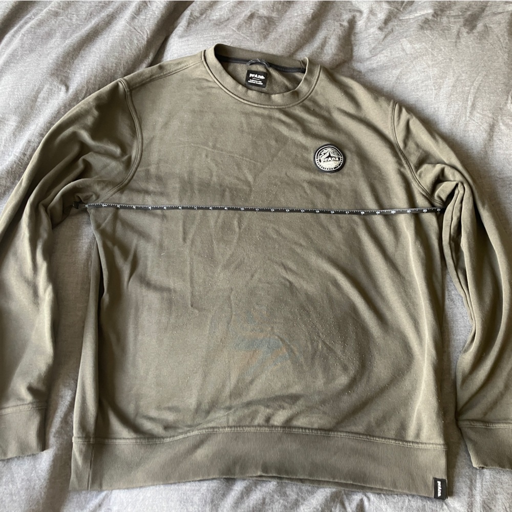 Prana Patch Pullover Crew Sweatshirt - image 1